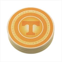 University of Tennessee Collegiate Coasters With Tin