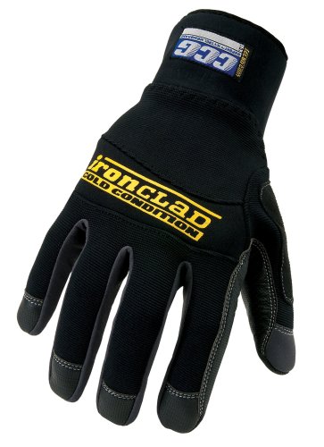 Ironclad Cold Condition Gloves CCG-03-M, Medium, Black Ironclad Cold Condition Gloves CCG-03-M, Medium, Black
