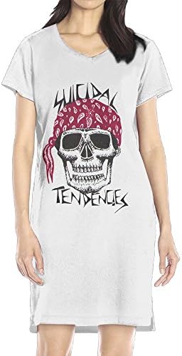 Slim Suicidal Tendencies Punk Rock Band Short Sleeve T-Shirt Dress