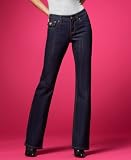 INC International Concepts Petite Jeans, Boot Cut Indigo Wash Indigo 6P