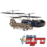 SYMA S026G 3.5 Kanal mini CHINOOK CH-47 CARGO TRANSPORTER mit der neuesten GYROSCOPE TECHNOLOGIE!!! Mini RC Hubschrauber/Helikopter/Heli mit GYRO! Original von Syma! Ready-To-Fly – Sofort Flugbereit!NACHFOLGER VON SYMA S026!!!