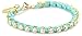 Ettika Gold Colored Rhinestone Chain and Turquoise title=