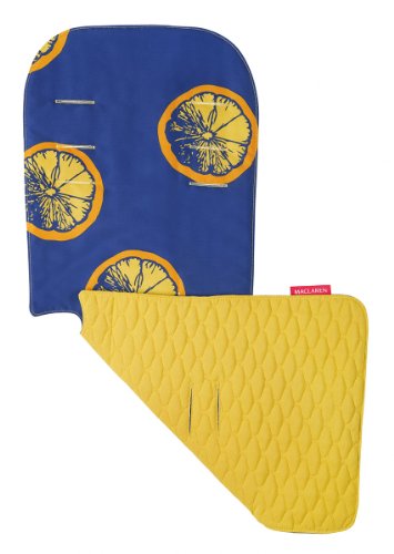 Maclaren Seat Liner Fruit Blue/Spectra Yellow