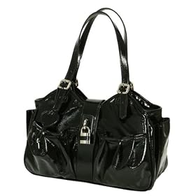Mia Bossi Diaper Bag Caryn In Caviar by mia bossi