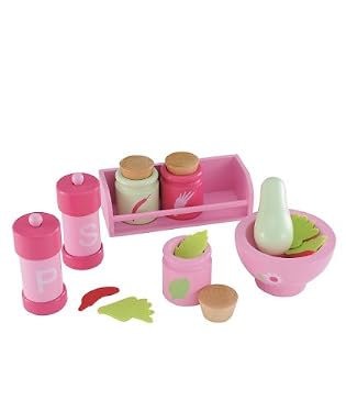 Wooden Herb & Spice Set