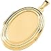 Jewelry : 14K Yellow Gold Oval Family Victorian Locket