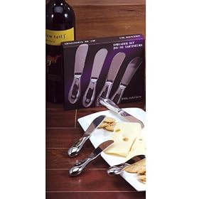 4 Pc. Stainless Steel Spreaders Set By Steel Function by