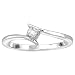 14k White Gold Diamond Promise Ring (1/10 cttw, H-I Color, I1-I2 Clarity), Size 7