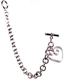 Jane Davis DD0088 Silver Handmade Heart 8 Charm Style Bracelet