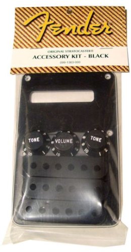 Fender Accessories 099-1363-000  Electric Guitar Strat Accessory Kit – Black