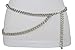 TFJ Women Fashion Belt Hip High Waist Silver Metal Chain Links Size Wave Plus Size M L XL