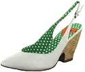 ROCKET DOG U-Too Womens Leather Shoes Heels Pumps Sling Back White