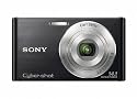 Sony DSCW320B Cyber-shot Digital Camera  - Black (14.1 MP, 4x Optical Zoom) 2.7 inch LCD