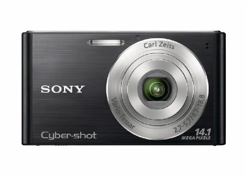 Sony DSCW320B Cyber-shot Digital Camera  – Black
