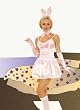 Elegant Moments 5pc. Costume includes a satin mini dress