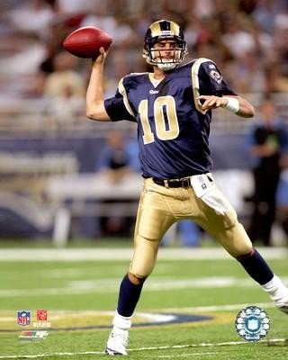 Marc Bulger St. Louis Rams 8x10 Photo (2006 / 07 Action)