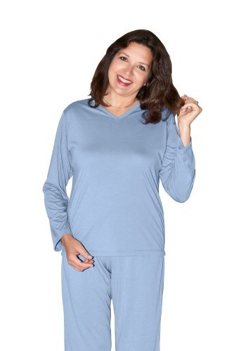 Cool-jams Wicking Sleepwear Women's Long Sleeve Moisture Wicking T-Shirt