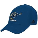 adidas Washington Wizards Blue Basic Logo Adjustable Wool Hat