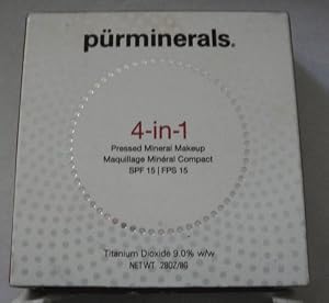 Pur Minerals 4-in-1 Pressed Mineral Makeup Foundation SPF 15 - Deep, 0.28 Ounce