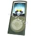 Apple iPod Nano 4G (4th Generation) Silicone Skin Case Smoke Gray