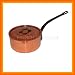 Authentic French COPPER SAUCEPAN (pan/pot/casserole) - 12 cm = 4 3/4