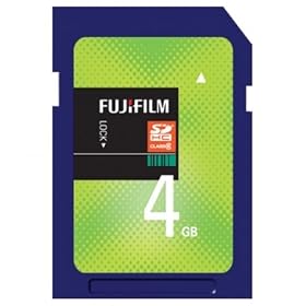 Fujifilm 4 GB Class 6 SDHC Flash Memory Card by 