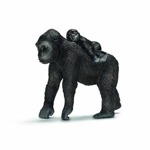 Schleich Gorilla Weibchen mit Baby