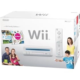 Wii Hw Blanca + Wii Party + Wii Sports