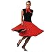 Rockn Roll Rock Rock n Roll Faschingskost�m rot mit passendem Schal 50er Jahre Tellerrock