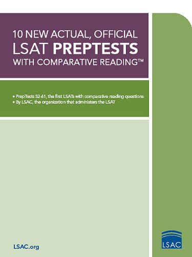 10 New Actual - Official LSAT PrepTests (Lsat Series)