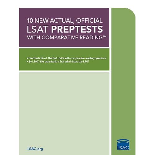 10 New Actual, Official LSAT PrepTests (Lsat Series)