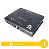 LinkStyle LK-219412+LK-99412 VGA PC to Component Ypbpr TV LCD Monitor AV Converter Splitter Box