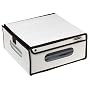 Rubbermaid 3F25 Configurations Three-Window Sweater Box With Window, Natural