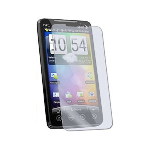 Amzer AMZ22560 Super Clear Screen Protector with Cleaning Cloth for HTC EVO 4G