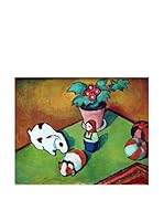 Especial Arte Lienzo Walterchens Spielsachen - Macke August Multicolor