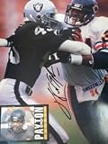 Signed Payton, Walter (Chicago Bears) Beckett Magazine 10/1990 on the back cover