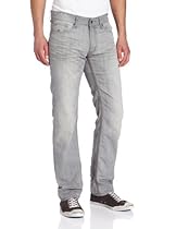 Hot Sale Rocawear Men's New Jean, Grey Wash, 32