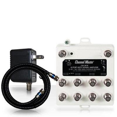 Channel Master - Hdtv Distribution Amp 8Port 