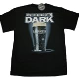 GUINNESS NOT AFRAID OF DARK 2-SIDED T SHIRT