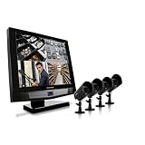 Defender SENTINEL10 Ultra Slim Web Ready 8 Channel DVR Security System with Built-in 19-Inch LCD Screen