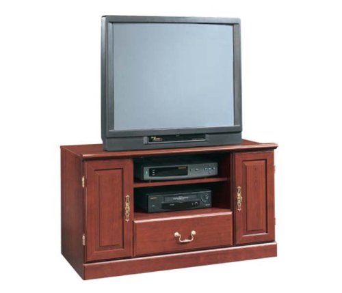 Classic Cherry Universal TV Stand Heritage Hill Classic Cherry Collection by Sauder - 102751 