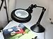 Magnifying Desk Gooseneck Table Lamp 5x Magnifier