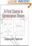 A First Course in Optimization Theory