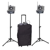 AmpliVox SW640 Wireless Speaker Half Mile Hailer Kit, Outdoor Speaker Sound Systems