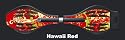 RipStick/RipStik Wave Surfing Caster Board Skateboard w/ Flashing Wheels - Hawaii Floral
