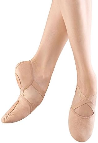 Bloch Women's Elastosplit X Pink Ballet Flats 5.5 B