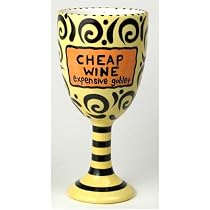 Cheap Wine Goblet - Yellow