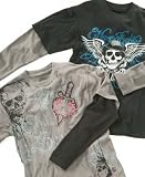 Marc Ecko Cut & Sew Boys Thermal-Sleeve T-Shirt