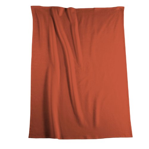 Bocasa by biederlack 66338 Decke Cotton Pure ca. 150 x 200 cm 100% Baumwolle, terra
