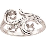 18K Yellow Gold Diamond Ring - 0.27 Ct.